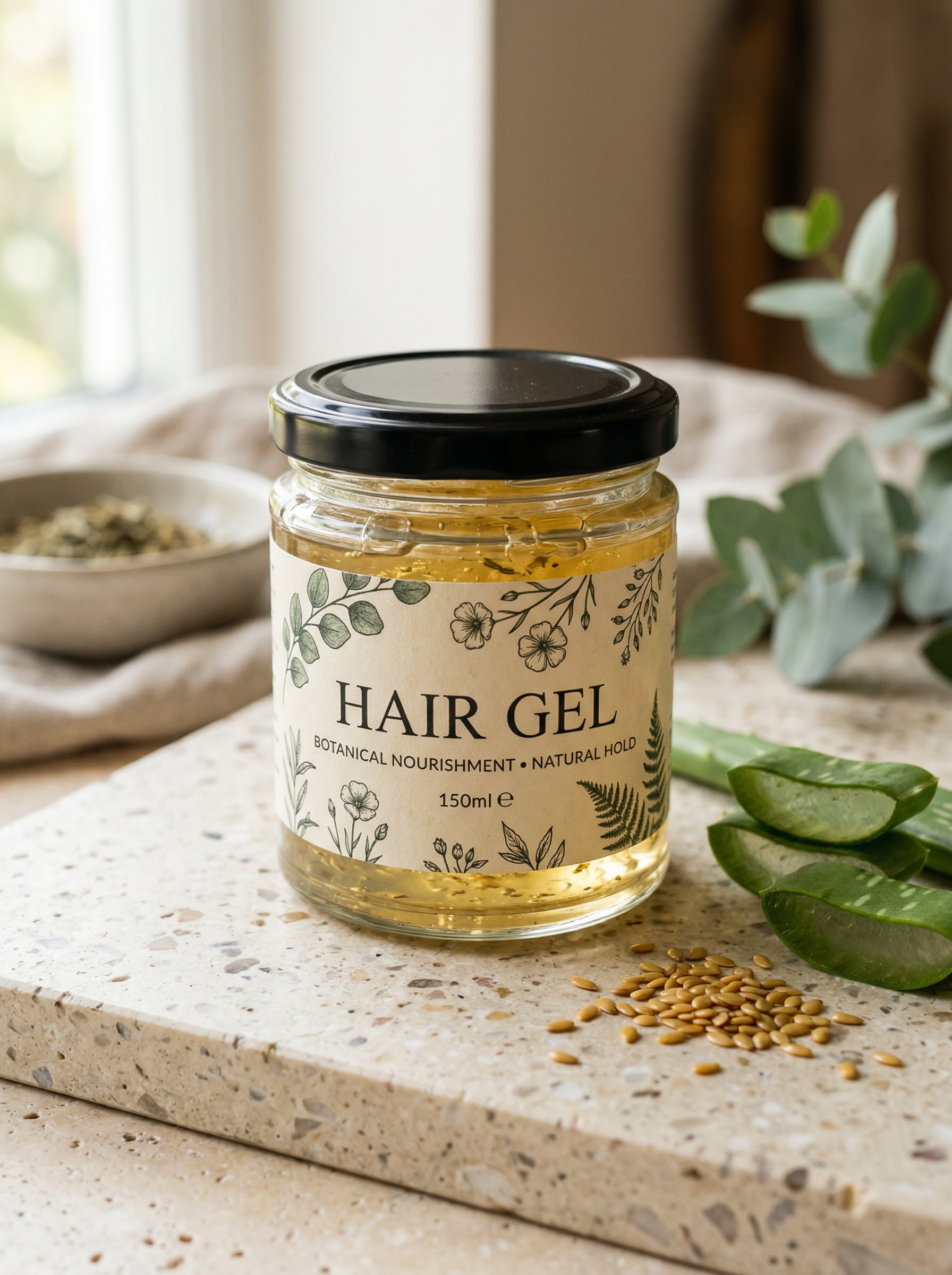 Dear Care Flaxseed and Aloe Vera Hair Gel