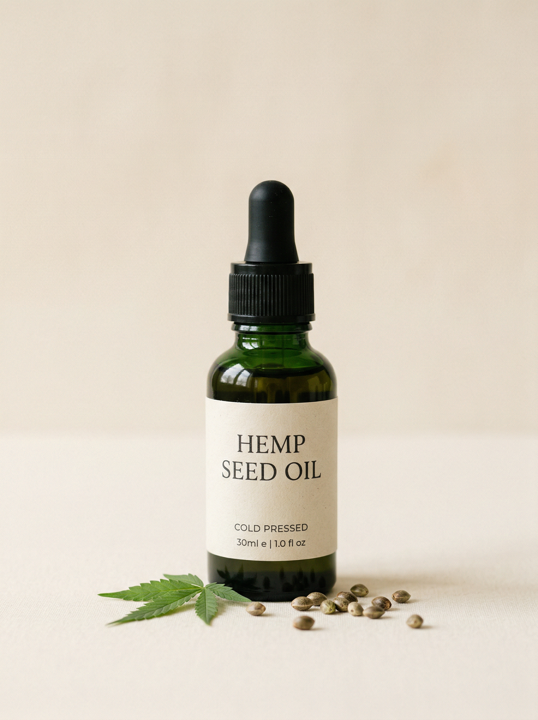 Cold Pressed Hemp Seed Oil